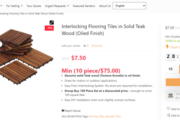 How to list products for bulk buying on the website during the promotional season?